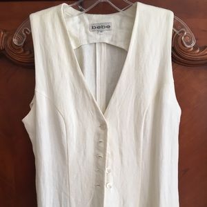 Bebe long vest